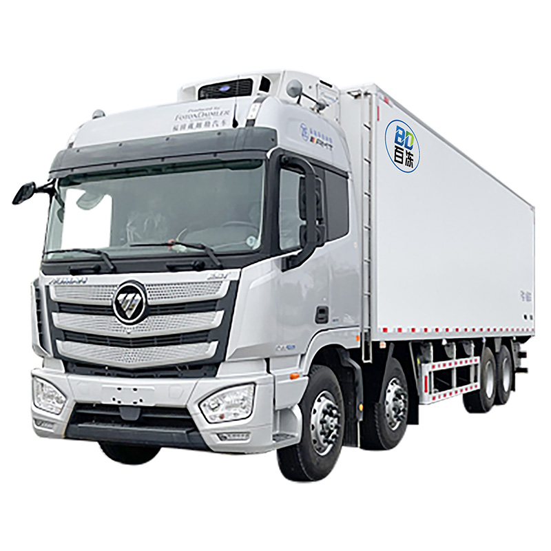 肉挂冷藏车：福田欧曼冷藏车(6米以上)