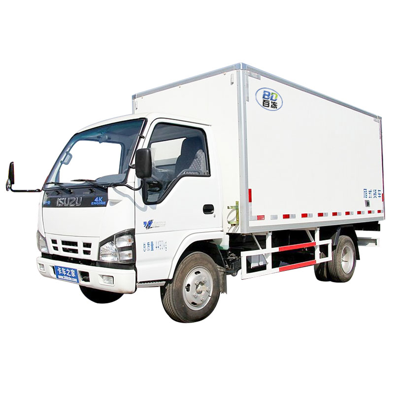多温冷藏车：庆铃600P冷藏车(4.2米)